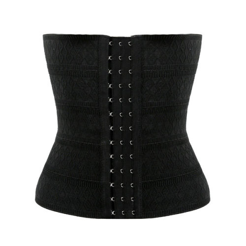 New arrival black steel bone lace corset for women M1326