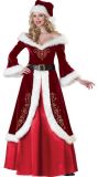Sexy Miss Claus Christmas Long Gown Set M1137