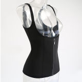 Zipper & Hook Women Waist Trainer Corset Vest m1399