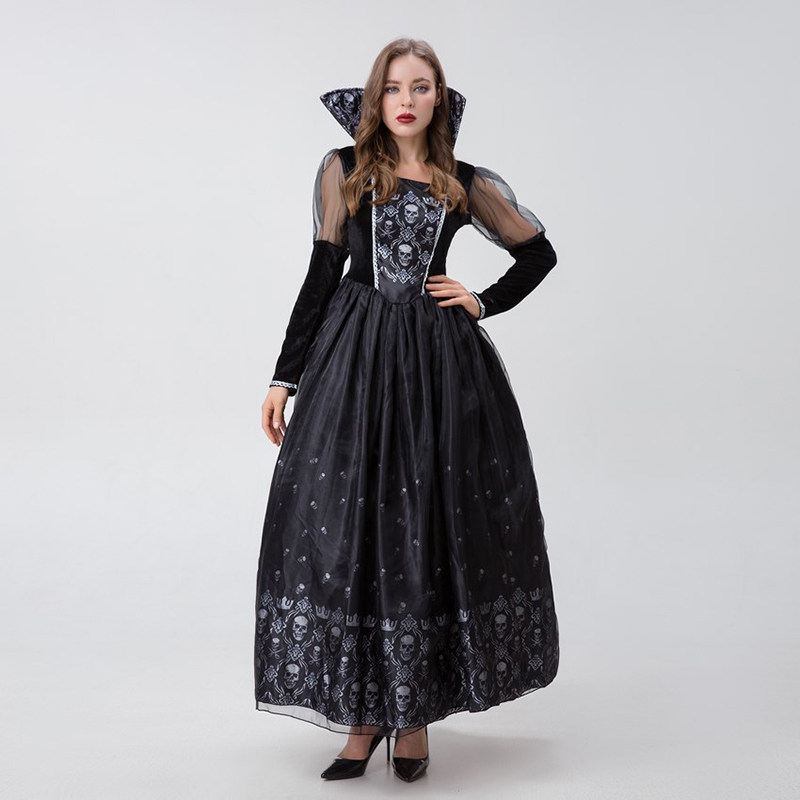 Halloween Woman Witch Devil Costume Vampire Cosplay Dresse YM8716