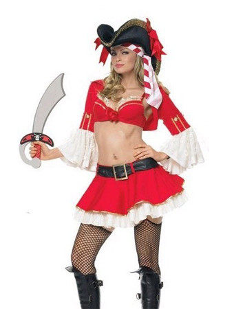fashion pirate costume m4462