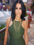 Bodycon Dress Sleeveless Cocktail Evening Party Gown M2332