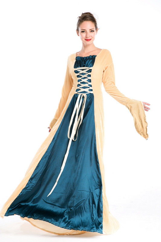 long sleeve burlesque costume m4737