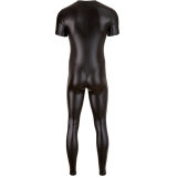 Front Zipper Leather Men's Zentai Catsuit Full Bodysuit N949