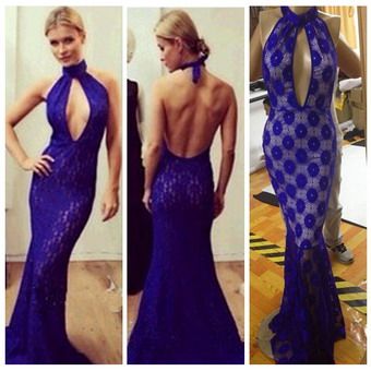 Sexy Mermaid Maxi Dress M3986