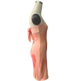 New arrived woman sexy backless dress ladies wrapped chest skirt