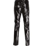 Men Casual Pants Sexy Vinyl PU Leather Scrunch Butt Leggings N6005