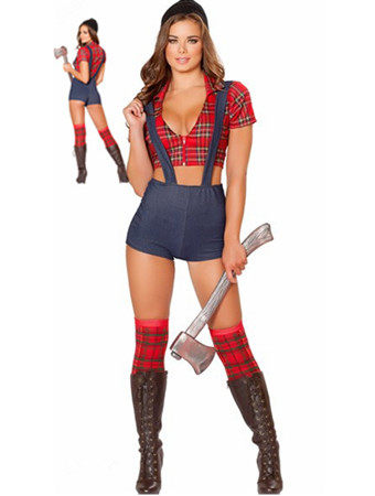 Sexy School Girls Halloween Costume Uniform M40351