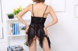 Sexy Black Sleepwear M3866