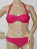 Lovely girl sexy halter-neck bikini M5354