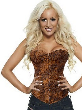 sexy leopard corset M1912