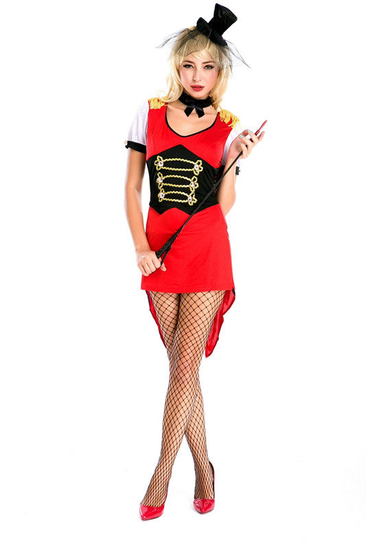 red party costume with hat m4729