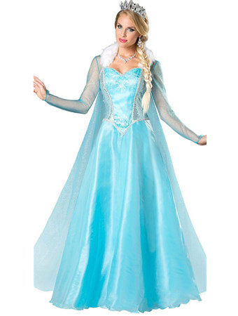 M-XL Frozen Elsa Adult Costume M40036
