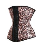 New style leopard latex corsets for women M1303L