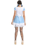 Halloween Dress for Women Scary Zombie Maid Bloody Costume M40663