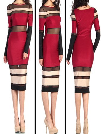 Hot Sexy Womens Cocktail Clubwear Evening Party Lady Bandage Bodycon Dress M3705