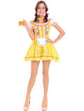 Beer girl cosplay costume fancy dress M40413