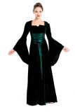 long sleeve burlesque costume  M4750