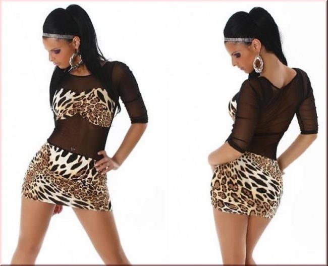 sexy brown drees m3533