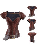 Vintage Steampunk Gothic Punk Corsets M1366