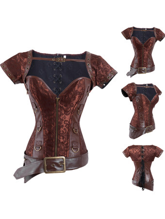 Vintage Steampunk Gothic Punk Corsets M1366