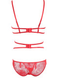 Red Transparent Sexy Lingerie M2143