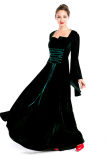 long sleeve burlesque costume  M4750