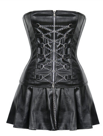 Sexy Corset With Mini Dress M1301