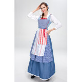 Manor Maid Costume Vintage Garden Maid Long Skirt Show Beer Costume YM0923