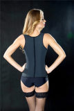 Steel Boned Latex Rubber Waist Corset M1307A