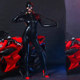 Adult Catwoma Leather Jumpsiut M7285