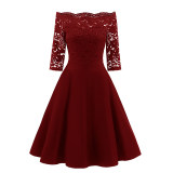 Evening Sexy One Shoulder Hot Style Party Wear Dresses For Women CD1597