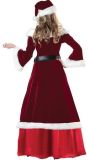 Sexy Miss Claus Christmas Long Gown Set M1137