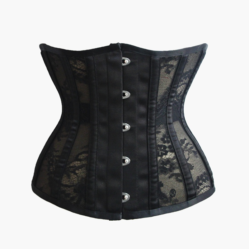 Slim Underwear Shapewear Short Lace Corset Waist Trainer M2287