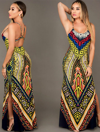 2016 Hot Sale Women Retro Floral Fancy Dress M30221