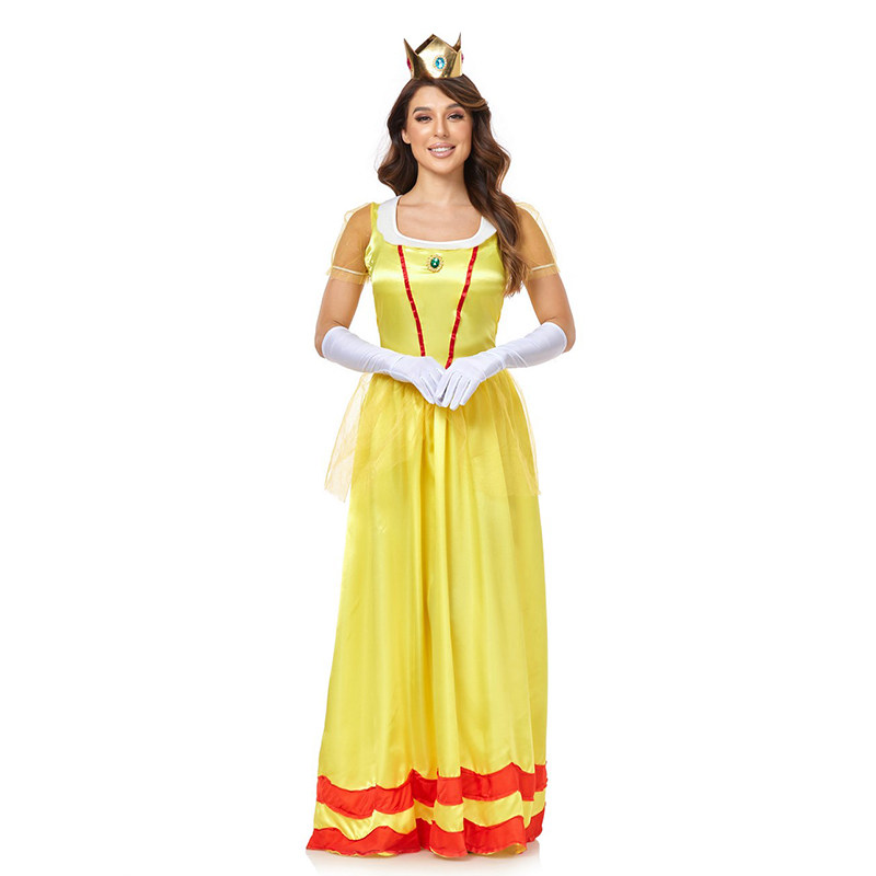 Super Mario Brothers Peach Blossom Princess Brigitte Costume Princess Brigitte SM10