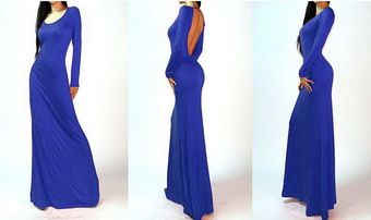 Four Colors Sexy Evening Dress M3877