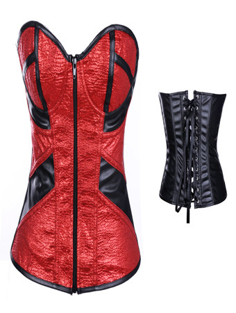 red fashion corset m1240a