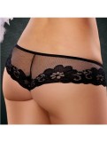 sexy black lace panty M29B