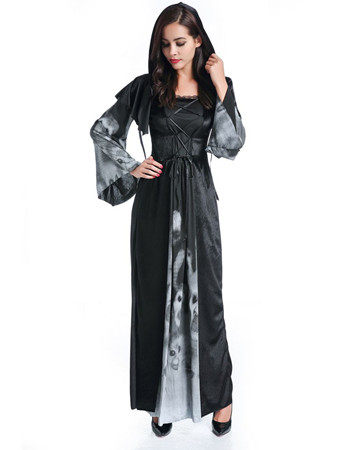 Halloween Gothic Sexy Vampire Costume with Hooded M40326
