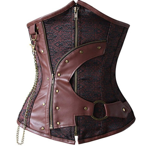 Women Steampunk Corsets Steel Bones M1394