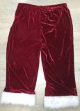 Deluxe Velvet Christmas Santa Claus Suit m1105