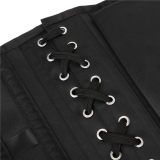 Steampunk Lace Up Steel Boned Short Torso Underbust Hourglass Curve Corset WK2150