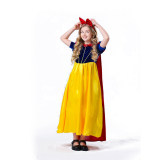 Halloween Fairy tale Children Snow White Dress Stage Show Cosplay Costume YM8746