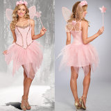 Pink Tinkerbell Fairy Costume m40574