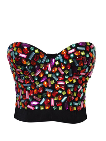 Rainbow Diamond Bra Top M5272