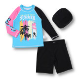 Stylish Children's Swimsuit Boys' Split Swimsuit Boys' Swim Shorts Swimming Suit KF206