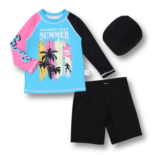 Stylish Children's Swimsuit Boys' Split Swimsuit Boys' Swim Shorts Swimming Suit KF206