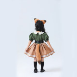 Zootopia Nick Fox Dress  Animal Costume Game uniform Cosplay DL2044