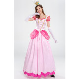 Mary Stage Palace Party Queen Dress Pink Peach Blossom Princess Dress YM2896